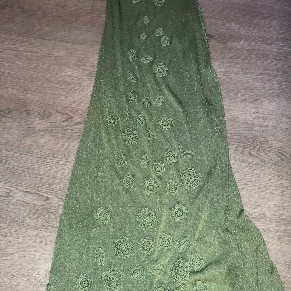Caroline Constas Sage Floral Maxi Dress - Picture 6 of 7